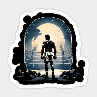 boxing legend Sticker